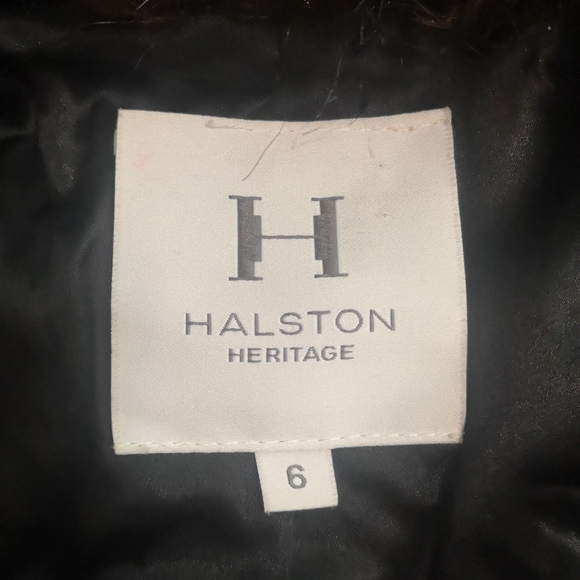 Halston Heritage faux fur coat - Picture 10 of 12